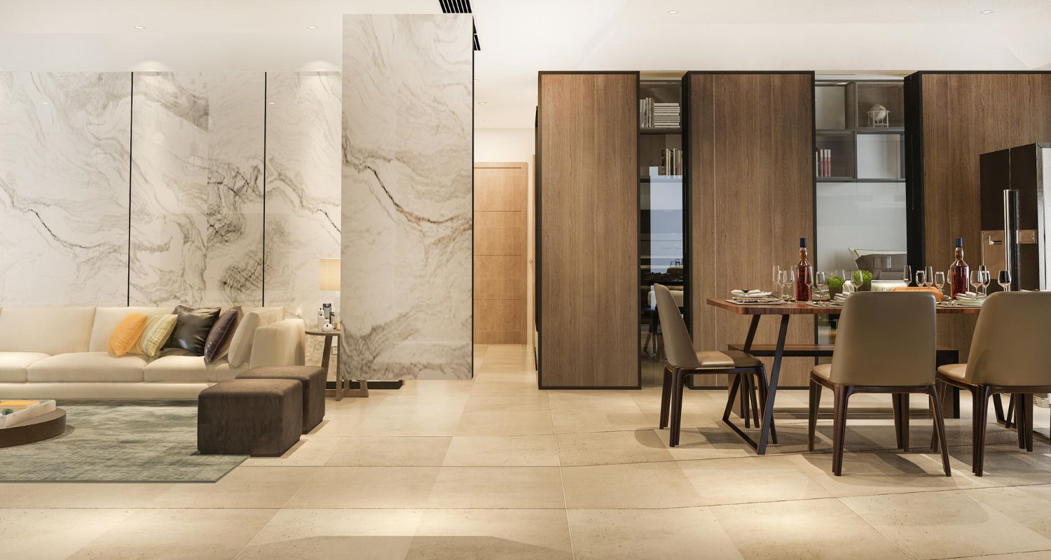 Custom architectural timber wall paneling and interior design joinery